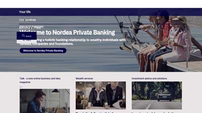 
                            8. Private Banking - Welcome Nordea.fi