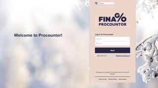 
                            1. Procountor sisäänkirjautuminen: Log in to Procountor - Procountor Portal