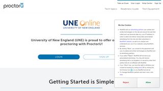
                            6. ProctorU Portal | University of New England (UNE) - Une Moodle Portal