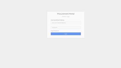 
                            5. Procurement Portal - tenders.go.ke