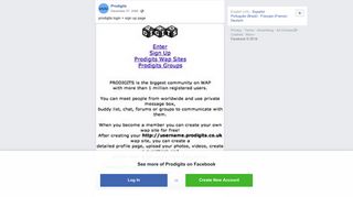 
                            8. Prodigits - prodigits login + sign up page | Facebook - Prodigits Login