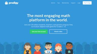 
                            6. Prodigy: Math Learning Platform - Mathwizard Portal
