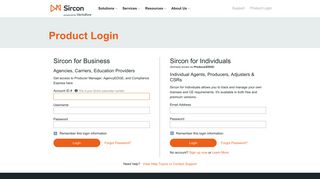 
                            9. Product Login | Sircon powered by Vertafore - My Vertafore Portal