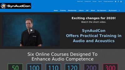 
                            6. Professional Audio Training Prosoundtraining.com