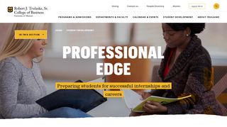 
Professional Edge - Trulaske College of Business - Mizzou
