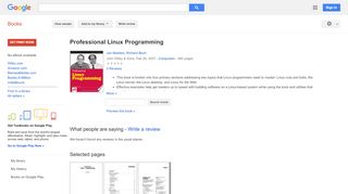 
                            9. Professional Linux Programming - Bigshot Portal