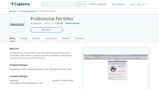 Professional Pet Sitter Reviews and Pricing - 2020 - Capterra - Bluewave Professional Pet Sitter Portal