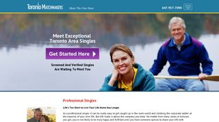 
Professional Singles - Toronto Matchmakers  
