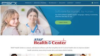 
                            3. Professional Software for Nurses: Home - Snap Health Portal