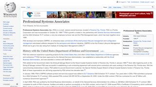 
                            6. Professional Systems Associates - Wikipedia - Cmpro Navy Login