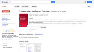 
                            6. Professionalism and Teacher Education: Voices from Policy ... - Eal Centre Portal