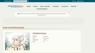 
                            3. Profil von DhalaElenaAngel | FanFiktion.de - Fanfiktion Portal