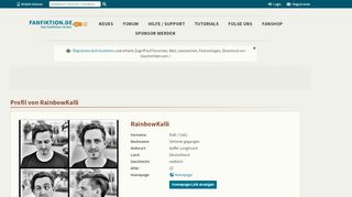 
                            8. Profil von RainbowKalli | FanFiktion.de - Fanfiktion Portal