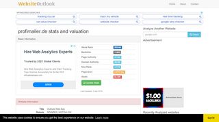 
                            4. Profimailer : Outlook Web App Website stats and valuation - Profimailer Login
