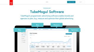 
                            5. Programmatic Advertising Software | TubeMogul - Tubemogul Portal