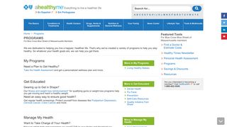 
                            3. Programs – AHealthyMe – Blue Cross Blue Shield of ... - Ahealthyme Rewards Sign Up