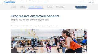 
                            1. Progressive Employee Benefits | Progressive Careers - Progressive Insurance Employee Portal