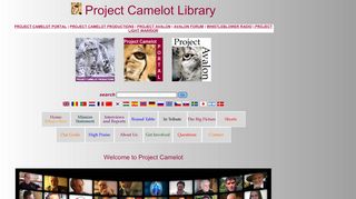 
                            7. Project Camelot | Welcome - Camelot Portal