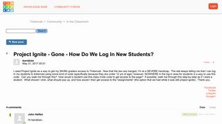 
                            2. Project Ignite - Gone - How Do We Log In New Students ... - Project Ignite Portal