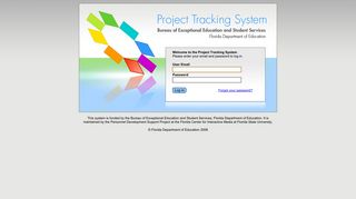 
                            7. Project Tracking System Login - Ese Portal