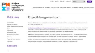 
                            6. ProjectManagement.com - PMI Chicagoland Chapter - Projectmanagement Com Portal