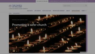 
                            4. Promoting a safer church - Safeguarding | The Church of England - Church Of England Safeguarding Training Portal