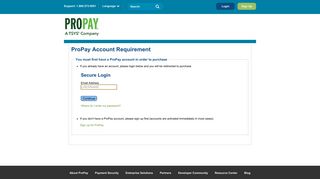 
                            2. ProPay Account Requirement - ProPay - Epay Propay Com Portal