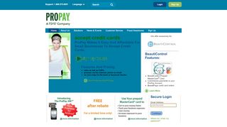 
                            2. ProPay & BeautiControl - Beautipage Portal