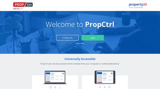 
                            4. PropCtrl Online - PropCtrl - Property24 Agent Login