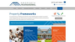 Property Frameworks - Oneprop Houston Portal