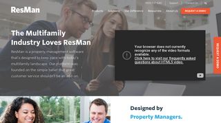 
                            2. Property management software created by property owners | ResMan - Resman Portal Login