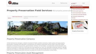 Property Preservation Asset Management REO Field Asset ...
