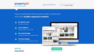
                            5. Property24 Agency Websites - Property24 Agent Login