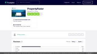 
                            8. PropertyRadar Reviews | Read Customer Service Reviews of ... - Foreclosureradar Portal