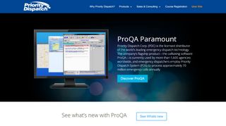 
                            7. ProQA Paramount - Priority Dispatch Corp. - Priority Dispatch Driver Portal