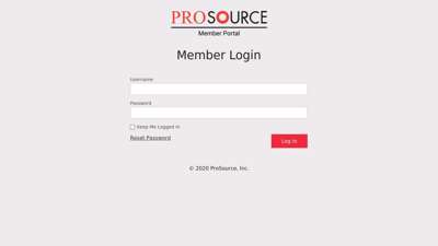 
                            5. ProSource Portal Login