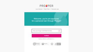 
                            3. Prosper Personal Loan - Savewithprosper Com Login