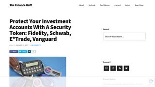 Protect Your Investment Accounts With A Security Token ... - Etrade Portal With Digital Security Id