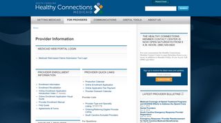 
                            3. Provider Information | SC DHHS - Scdhhs Web Portal