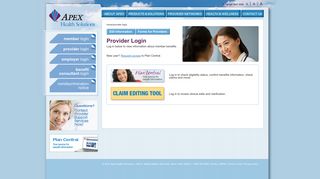 
                            1. Provider Login - Apex Health Solutions - Sxc Health Solutions Provider Portal