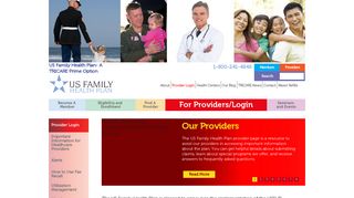 Provider Login - US Family Health Plan- A TRICARE Prime ...