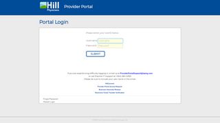 Provider Portal - Hill Physicians - Hill Physicians Provider Portal