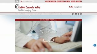 
                            2. Provider Portal | RadNet Coachella Valley - Desert Advanced Imaging Patient Portal