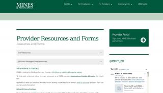 
                            3. Provider Resources and Forms - MINES and Associates - Mines And Associates Provider Portal