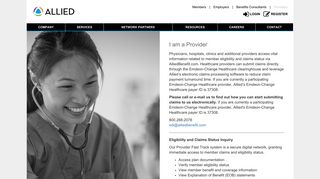 
                            2. Providers - Allied Benefit Systems - Allied Benefit Provider Portal