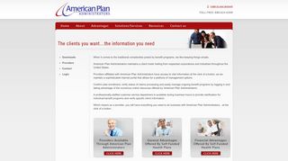 
                            1. Providers - American Plan Administrators - American Plan Administrators Provider Portal