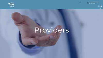 Providers  APS Health