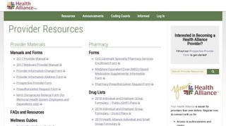 Providers | Health Alliance - Dental Health Alliance Provider Portal