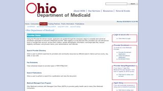 
                            5. Providers - MITS - Ohio Eppic Provider Portal