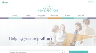 
                            2. Providers - New Directions Behavioral Health - New Directions Web Portal